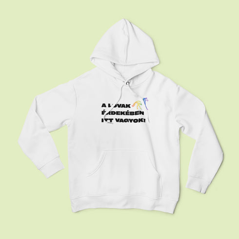 ZShowTime unisex kapucnis pulcsi - A lovak érdekében itt vagyok!